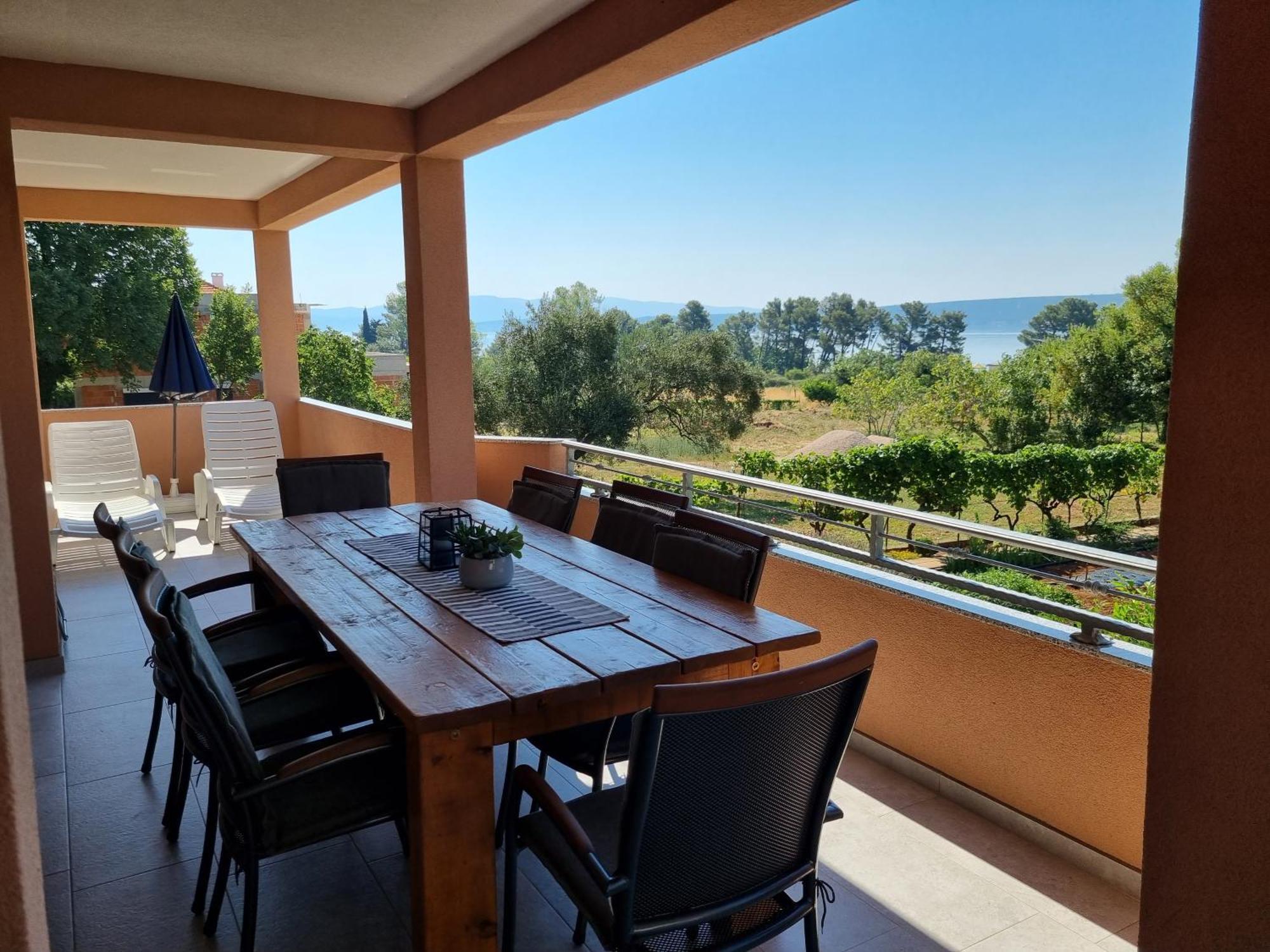 Apartman Bura Appartement Posedarje Buitenkant foto